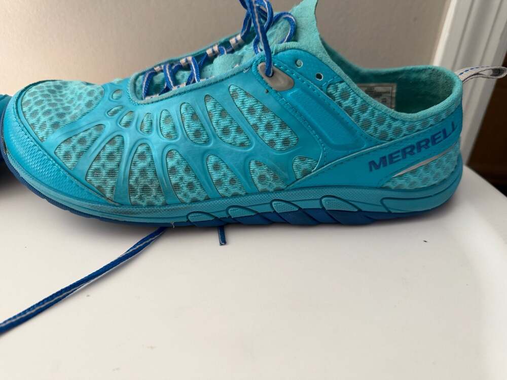 Merrell Aqua Water Shoes Women's Size 9 Blue Vibram Sole